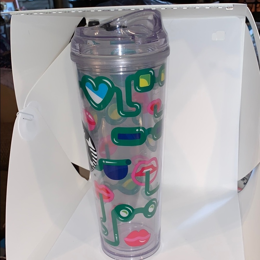 24 ounce Vintage Starbucks Insulated Plastic Cup - Picture 4 of 10